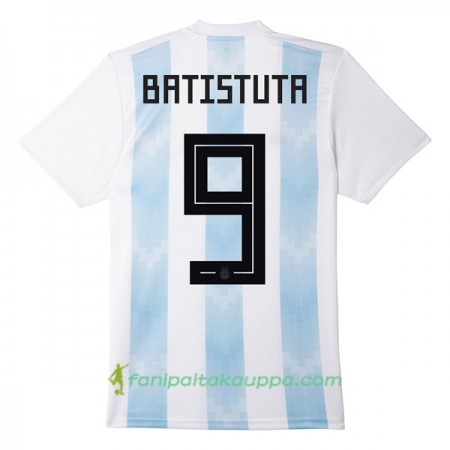 Jalkapallo Peliasut Argentiina Batistuta 9 MM 2018 Koti Pelipaita
